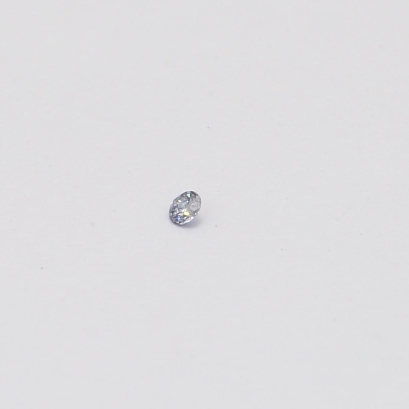0.015 Carat round-cut BL2 Argyle blue diamond