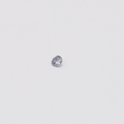 0.02 Carat round cut BL2 Argyle blue diamond