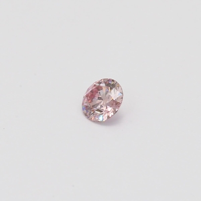 0.24 Carat round-cut 7P certified Argyle pink diamond