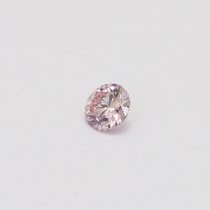0.26 Carat round-cut 7P certified Argyle pink diamond