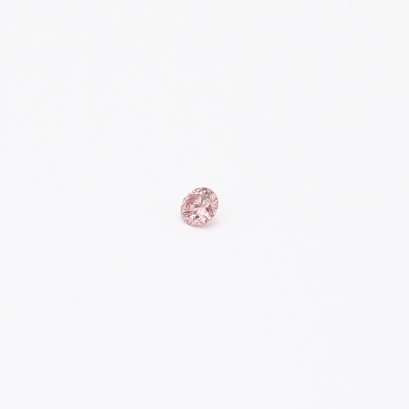 0.02 Carat round-cut FIP Argyle pink diamond