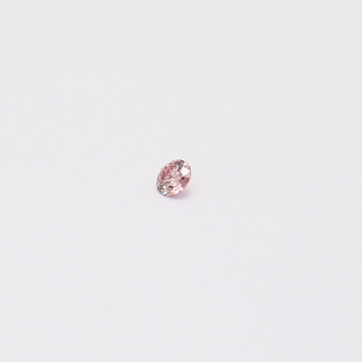 0.02 Carat round-cut FPP Argyle pink diamond