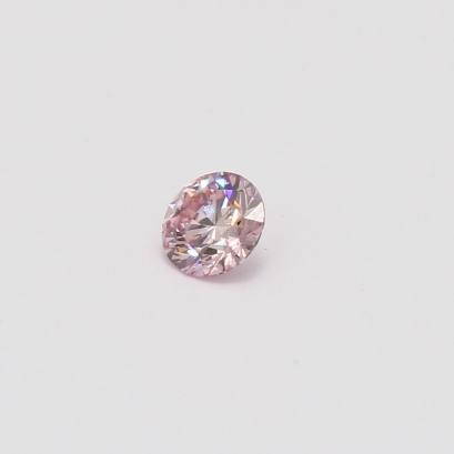 0.28 Carat round-cut 7P certified Argyle pink diamond