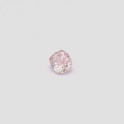 0.16 Carat cushion-cut FPP GIA-certified pink diamond