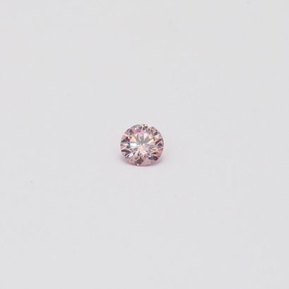 0.065 Carat round-cut FPP Argyle pink diamond