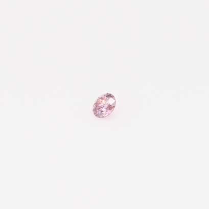 0.04 Carat round-cut FPP Argyle pink diamond
