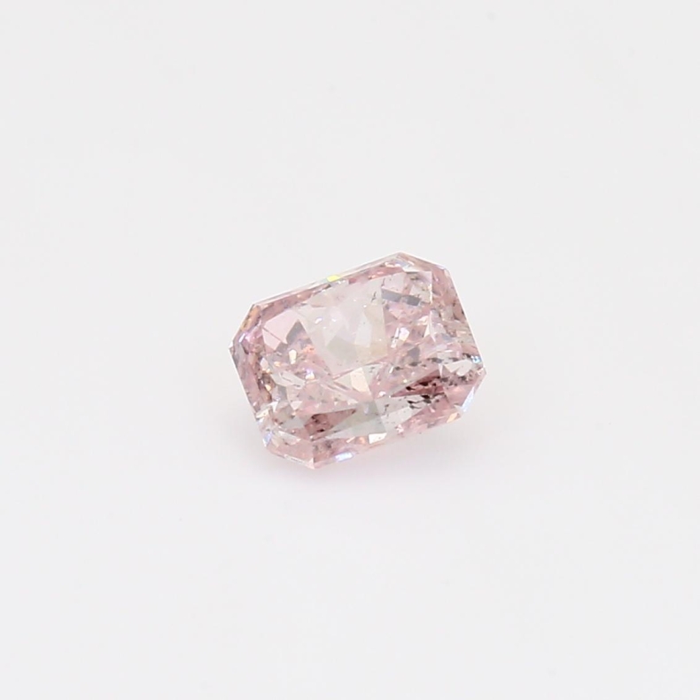 0.76 carat radiant cut GIA certified PC1 Argyle certified pink diamond