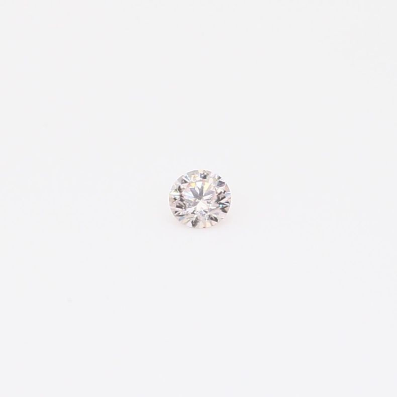 0.06 Carat round-cut FLP Argyle pink diamond
