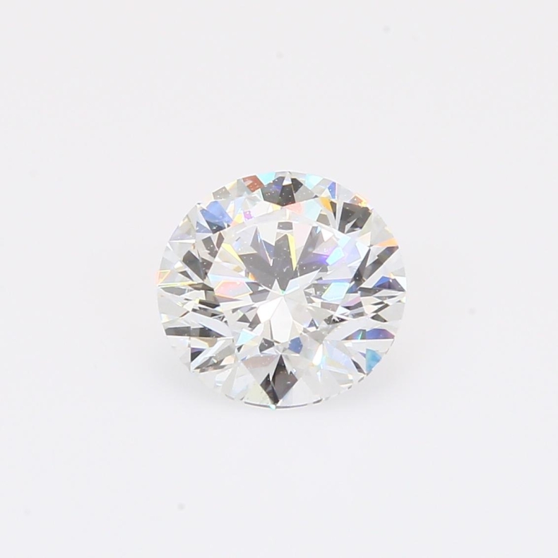 1.53 Carat brilliant-cut round white lab-grown IGI-certified diamond