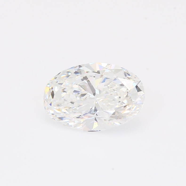 1.52 Carat oval-cut white lab-grown IGI-certified diamond