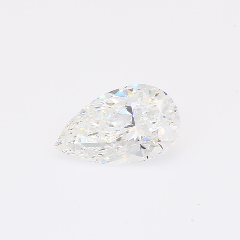 1.04 Carat pear-cut white lab-grown IGI-certified diamond