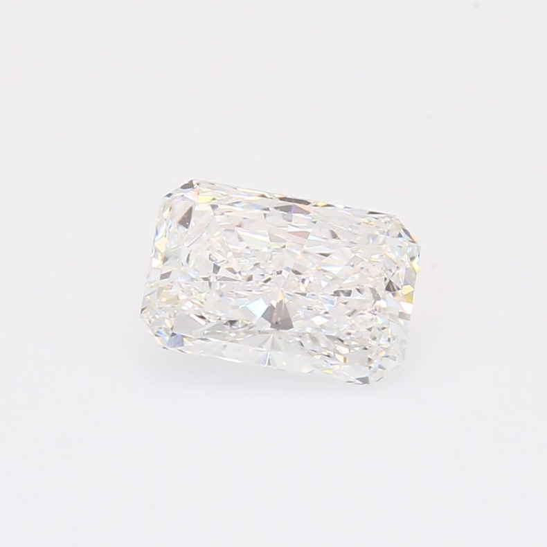 1.51 Carat radiant-cut white lab-grown IGI-certified diamond