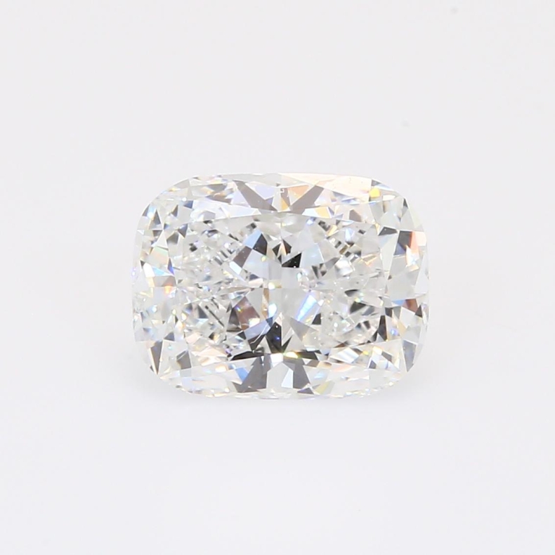 2.03 Carat cushion-cut white lab-grown IGI-certified diamond