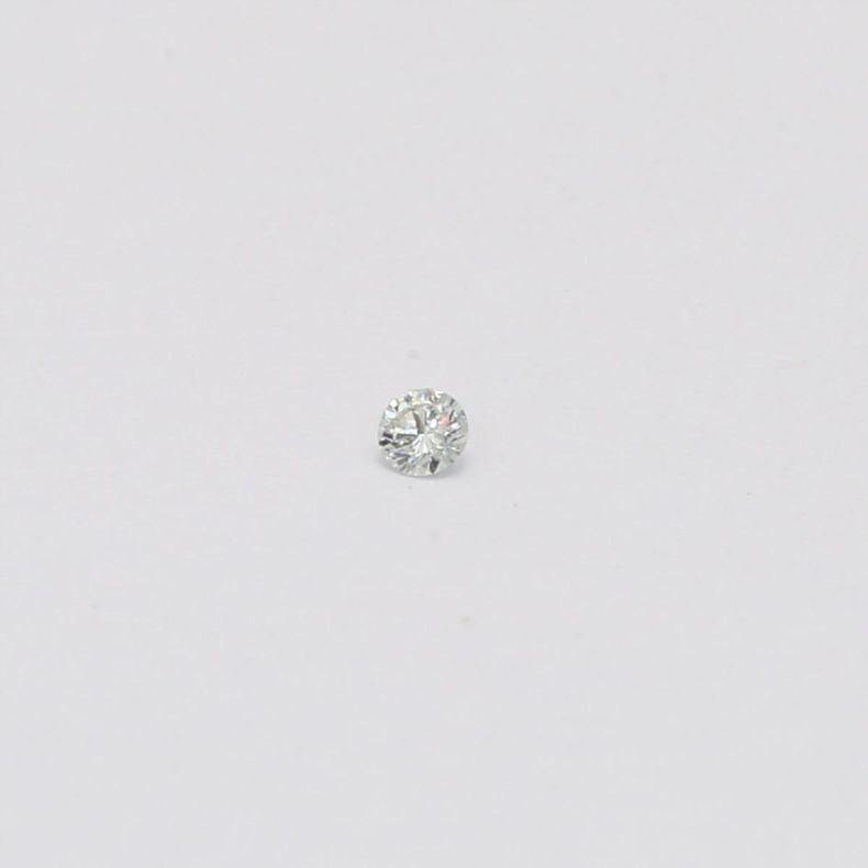 0.02 Carat Round Cut BL1 Argyle Blue Diamond