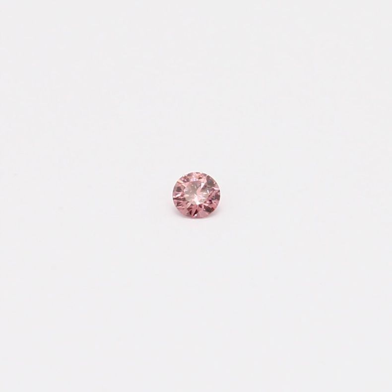 0.03 Carat round cut 3P/PR Argyle pink diamond