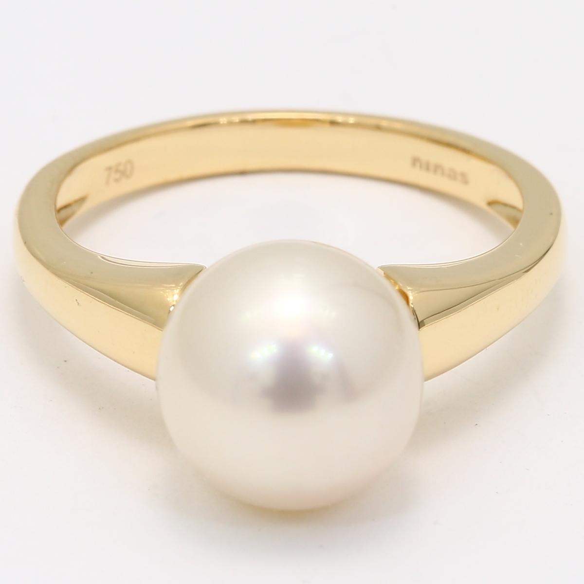 Mahina white South Sea pearl ring