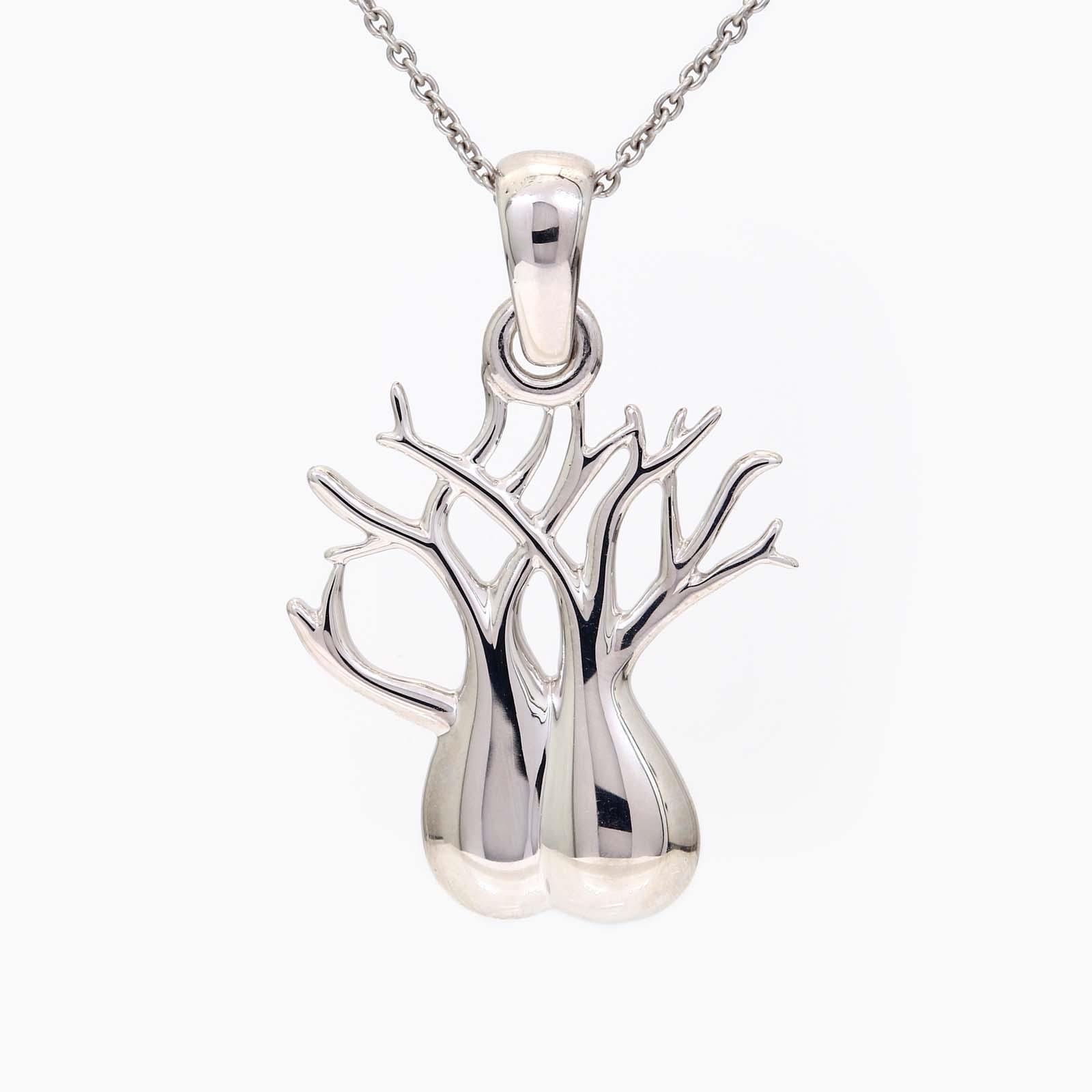 Twin Boab Tree necklace