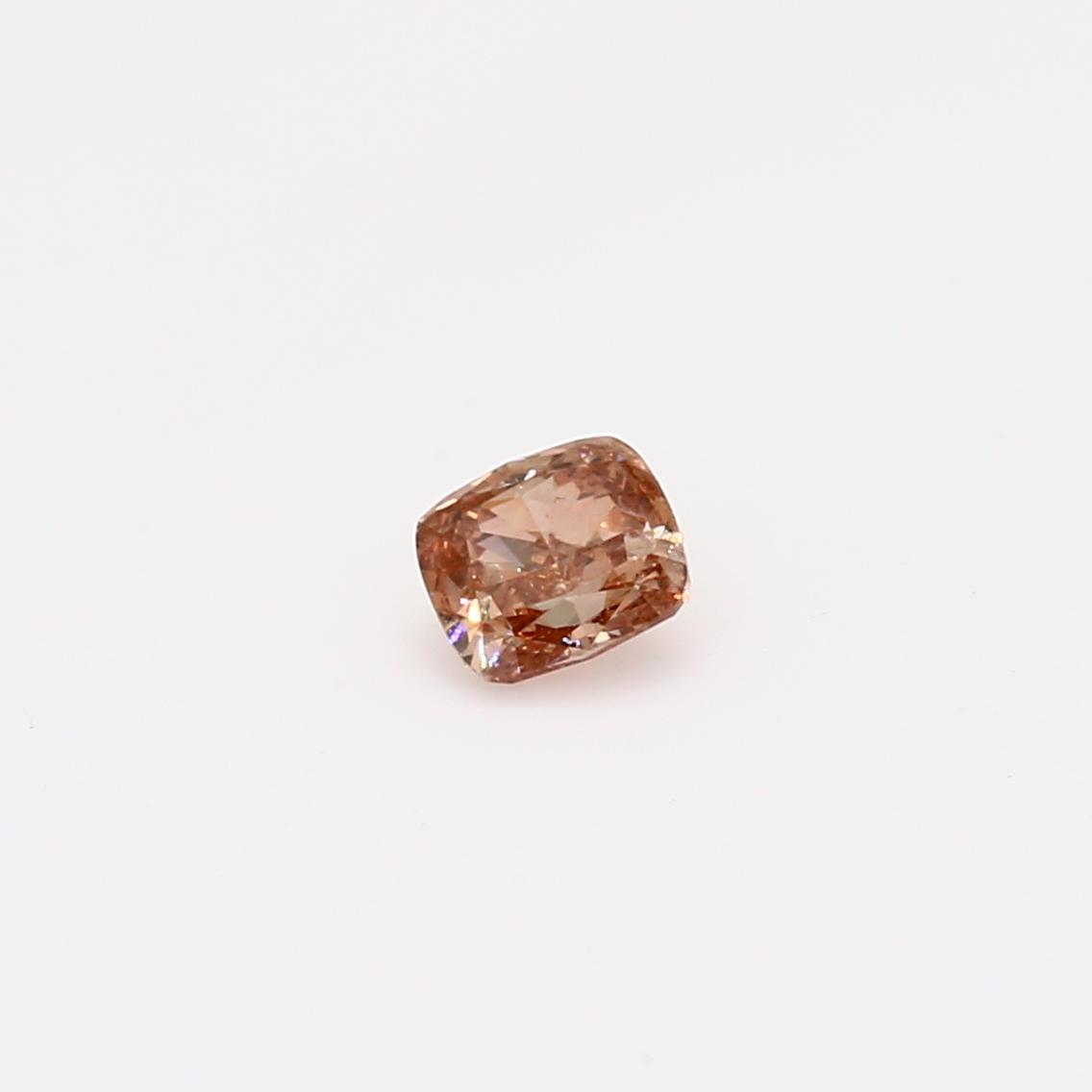 0.30 Carat cushion cut fancy pink diamond