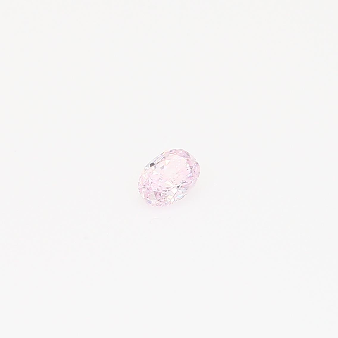 0.12 Carat oval cut 8PP Argyle pink diamond