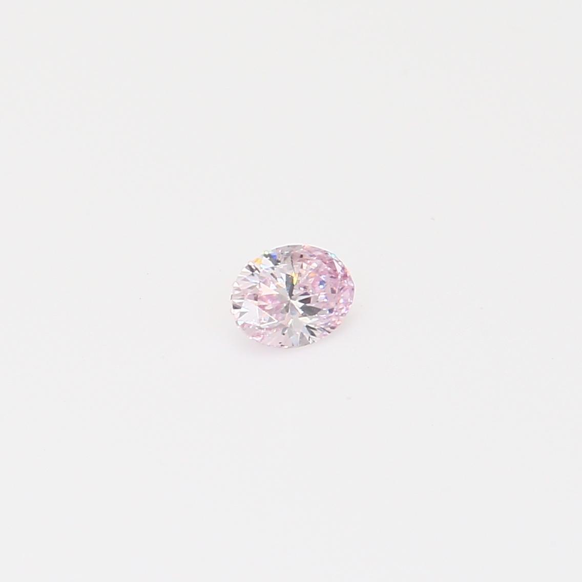 0.15 Carat oval-cut 7PP Argyle pink diamond