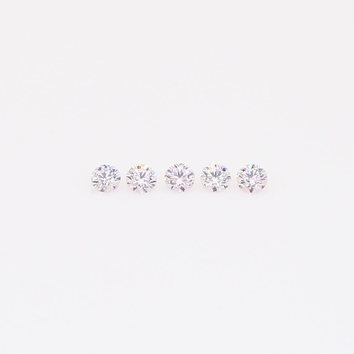 0.05 Total carat parcel of round-cut FLPP Argyle pink diamonds