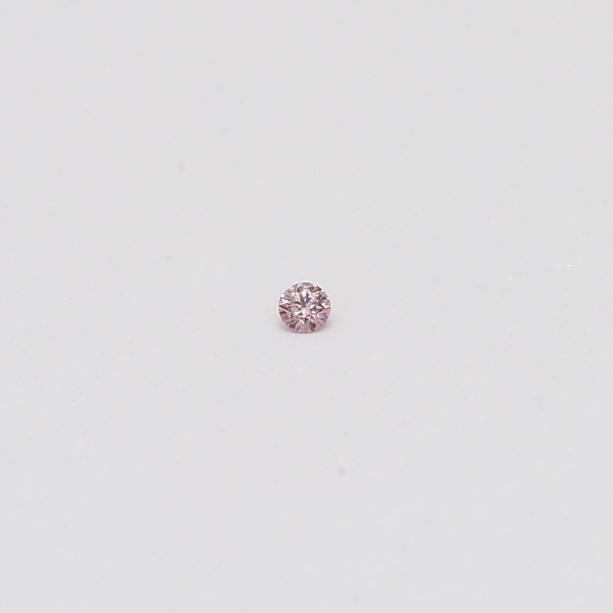 0.01 Carat round cut FIPP Argyle pink diamond