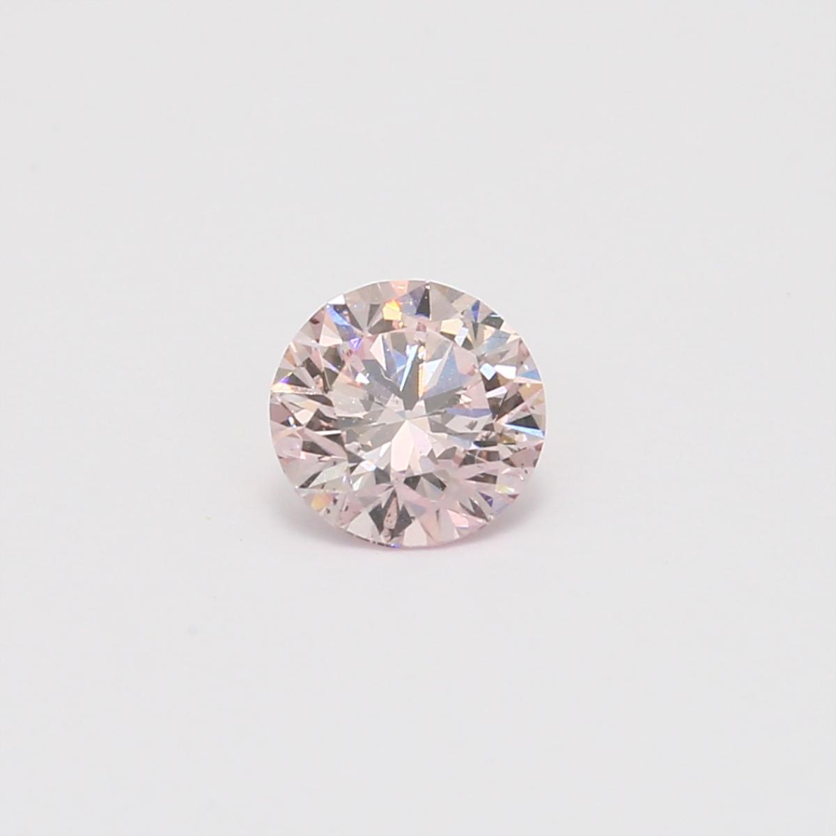 The Euphoria 0.70 carat round cut 7PR certified Argyle pink diamond