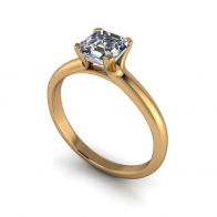 Claudel diamond solitaire engagement ring