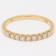 Dazzler white diamond wedding ring