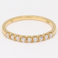 Dazzler white diamond wedding ring