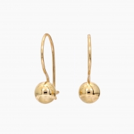 Sophia euroball earrings