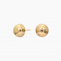 Bold sphere 8mm stud earrings