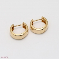 Alayna 13mm Huggie Hoop Earrings