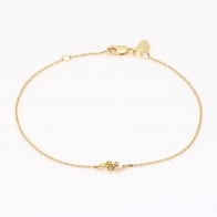 Carousel rainbow diamond bracelet