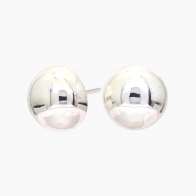 Bold sphere 12mm stud earrings