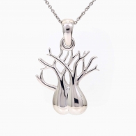 Twin Boab Tree necklace
