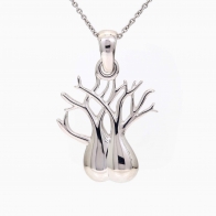 Twin Boab Tree Pendant