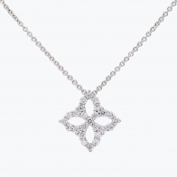 Ulysses white diamond necklace