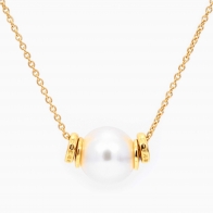 Carrie white South Sea pearl necklace
