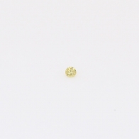 0.01 Carat round-cut fancy green diamond
