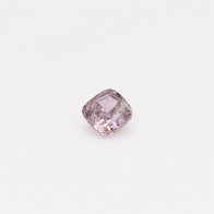 0.25 Carat cushion cut fancy pink diamond