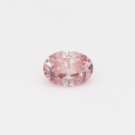 0.59 Carat oval cut GIA certified fancy intense Argyle pink diamond