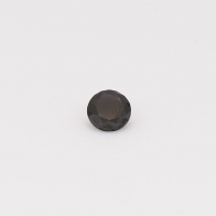 0.18 Carat round cut black diamond