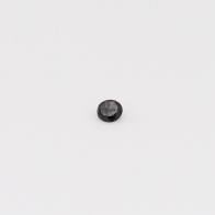 0.02 Carat round cut black diamond