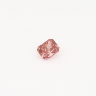 0.22 Carat radiant cut 4PR Argyle pink diamond