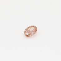0.23 Carat oval cut fancy intense orangy pink Argyle pink diamond