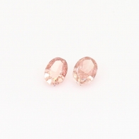 0.36 Total carat parcel of oval cut 5PR Argyle pink diamonds