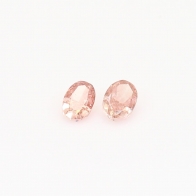 0.36 Total carat parcel of oval cut FIP Argyle pink diamonds