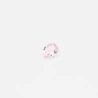 0.09 Carat oval cut 8PP Argyle pink diamond