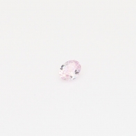 0.09 Carat oval cut 8PP Argyle pink diamond